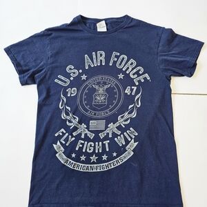 U.S. Air Force Navy Blue Graphic Tee